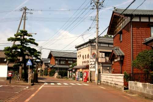 旧中島宿中心部 中島 燕市 新潟県