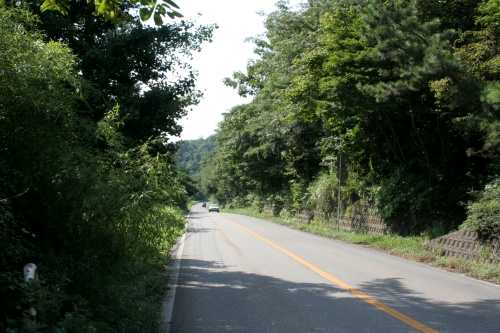 旧三国街道（県道２号） 寺泊白岩 長岡市 新潟県
