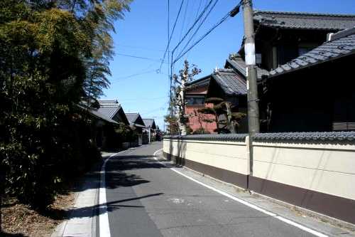 美濃路家並み 高木 萩原町 一宮市 愛知県