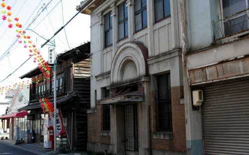 旧萩原宿家並み 串作女郎花 萩原町 一宮市 愛知県