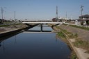 日光川 萩原橋上 萩原町 一宮市 愛知県
