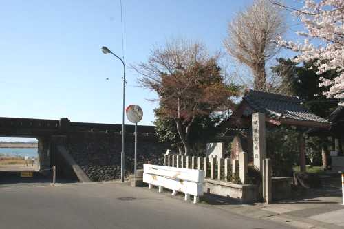 起渡船場跡～定渡船場跡 起堤町 一宮市 愛知県