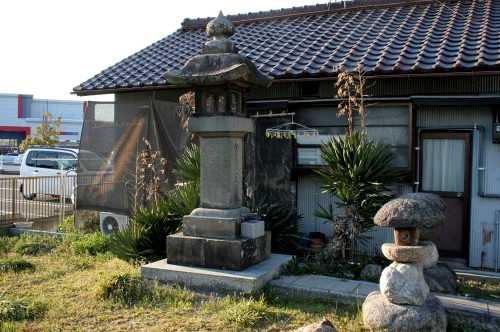 及が橋石燈篭 正木町須賀 羽島市 岐阜県