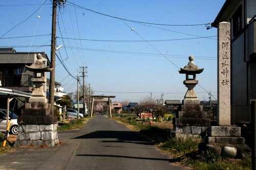 阿遅加神社入口 足近町２丁目 羽島市 岐阜県