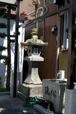 琉球使節通行記念灯篭 墨俣町墨俣 大垣市 岐阜県