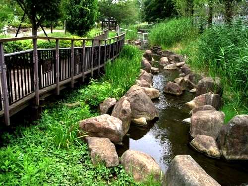 万葉公園 古隅田川 小菅