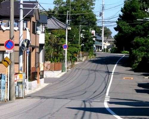 旧道 二ツ木 松戸市