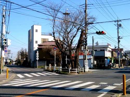 成田街道・水戸街道 追分 我孫子