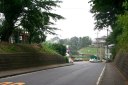 下高津（右手先に道標） 土浦