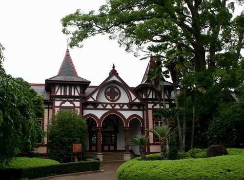 国指定重要文化財 旧茨城県立土浦中学校本館 土浦一高内 真鍋 土浦