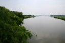 牛久沼 三ヶ月橋より 城中町 牛久