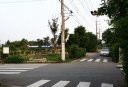 助郷一揆供養塔跡・牛久助郷一揆道標 阿見１区南 阿見町稲敷郡