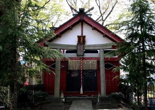 相馬神社本殿 藤代
