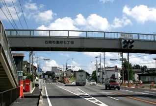 国府７丁目府中宿入口二差路 左旧道（国道３５５号）