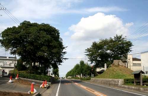 石岡の一里塚 杉並１丁目－泉町 石岡市 茨城県