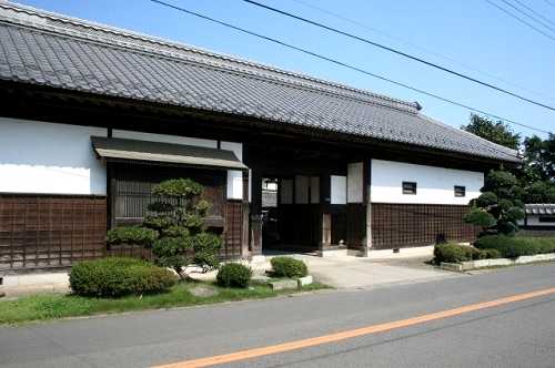 長屋門 行里川 石岡市 茨城県