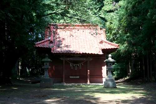 村社 石船神社 西郷地 小美玉市 茨城県