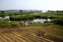 涸沼橋より涸沼川河口 茨城町 東茨城郡 茨城県