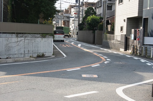 鍵の道・旧中原街道 小杉陣屋町２丁目 中原区 川崎市 神奈川県