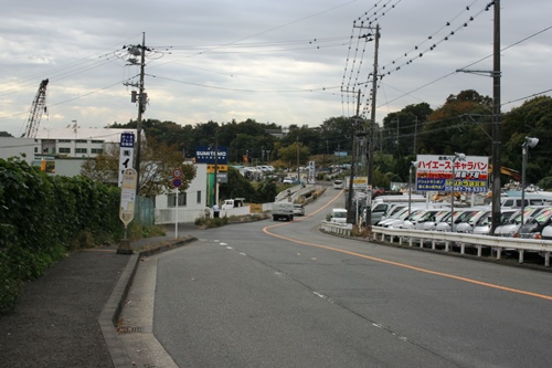 旧中原街道 本蓼川 綾瀬 市 神奈川県