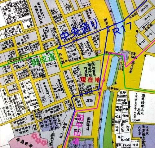 神田旅籠町界隈（安政３年・１８５６）