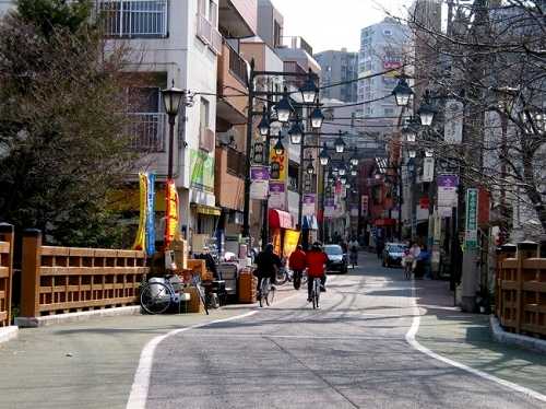 板橋から仲宿方面