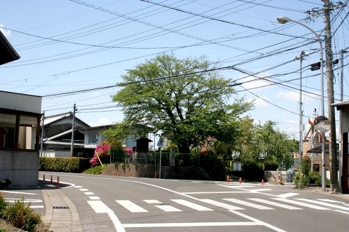 馬場追分・道標 河渡2丁目 岐阜市 岐阜県