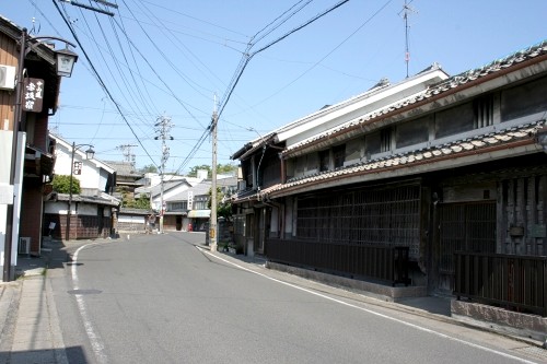 赤坂四つ辻町並み 赤坂町 大垣市 岐阜県