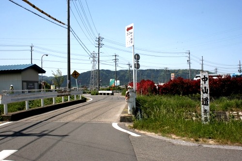 古代東山道跡付近 青墓町 大垣市 岐阜県