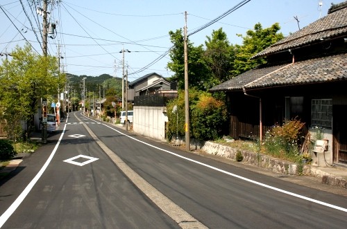 旧中山道 松尾 関ケ原町 不破郡 岐阜県