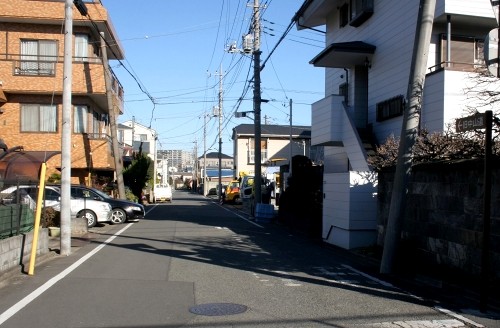 旧中山道 川岸1丁目 戸田市 埼玉県