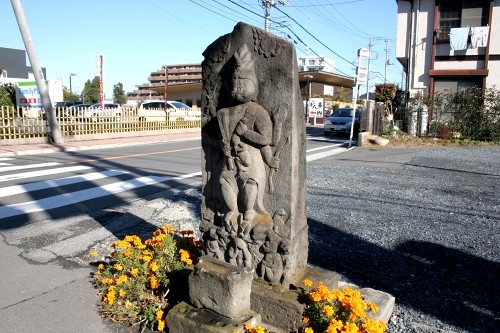庚申塔 上町1丁目 上尾市 埼玉県