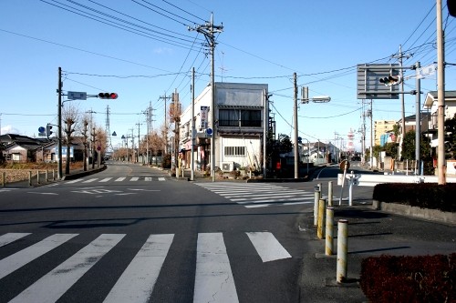 中山道碑（前砂交差点） 前砂 鴻巣市 埼玉県