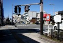 札の辻跡（市営駐車場入口信号交差点） 本町１丁目 熊谷市 埼玉県