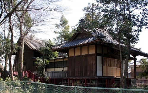 富士浅間神社・深谷城外濠跡 本住町 深谷市 埼玉県
