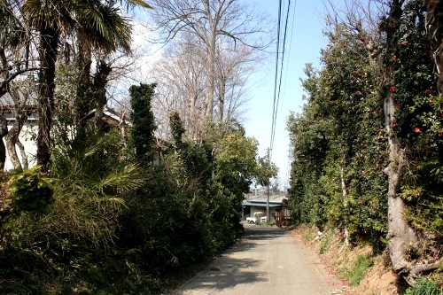 旧中山道（豊見坂） 岡 深谷市 埼玉県