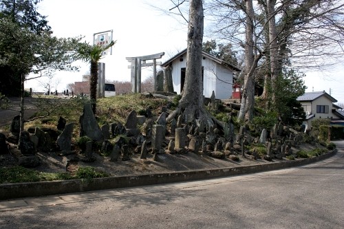 百庚申 岡 深谷市 埼玉県