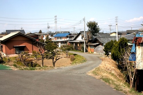 旧中山道 堀田 本庄市 埼玉県