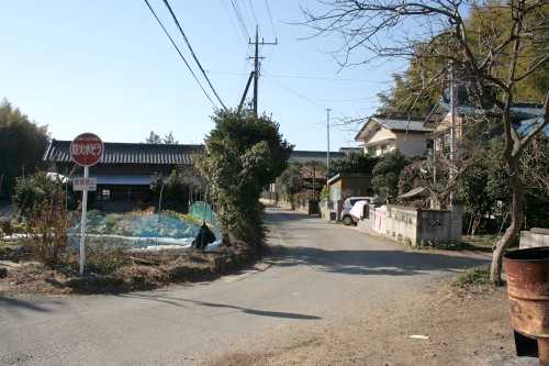 永治集落旧鮮魚街道 浦部 印西市 千葉県