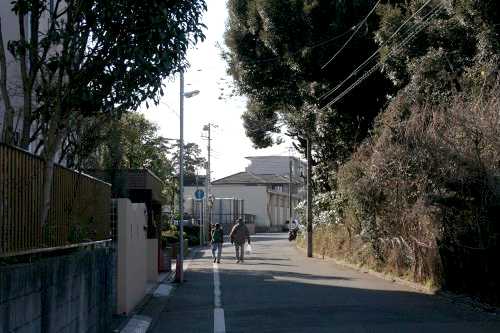 鮮魚街道旧道 常盤平6丁目 松戸市 千葉県