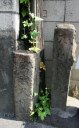 道標 京成菅野駅入口 新田－平田境界 市川