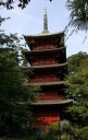 日蓮宗大本山 法華経寺五重塔 中山 市川
