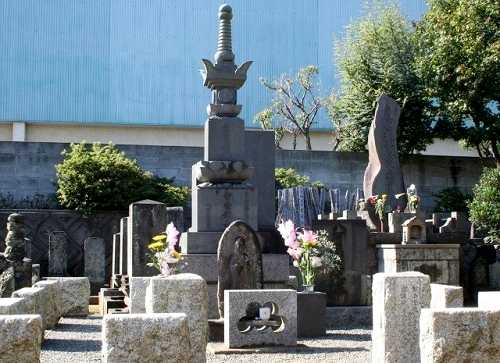 八百屋お七の墓 長妙寺 萱田町 八千代市