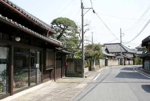 中川町並み 酒々井町 印旛郡