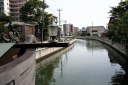 船橋地名発祥の地 海老川 長寿の橋 本町－宮本 船橋