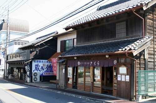 旧宿場街(国道296号) 新町(旧仲町) 佐倉