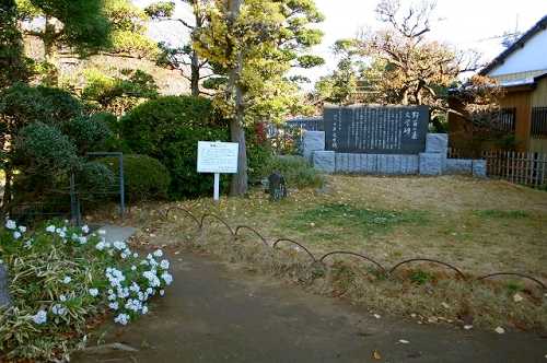 野菊の墓文学碑 西蓮寺 下矢切 松戸市