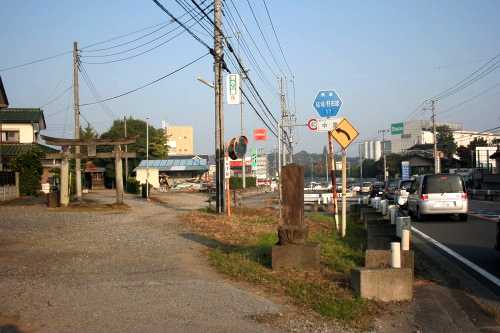 旧日光東往還 中里 野田市 千葉県