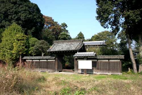 関宿城埋門(うずめもん) 東高野 野田市 千葉県