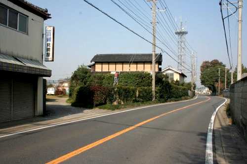 日光東往還旧道（左） 新田戸 野田市 千葉県
